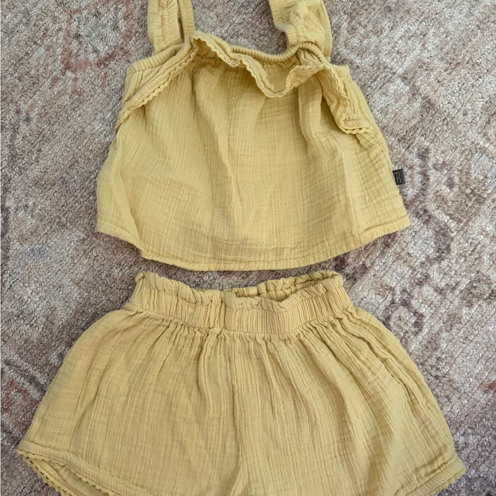Yellow Kids Matching Set